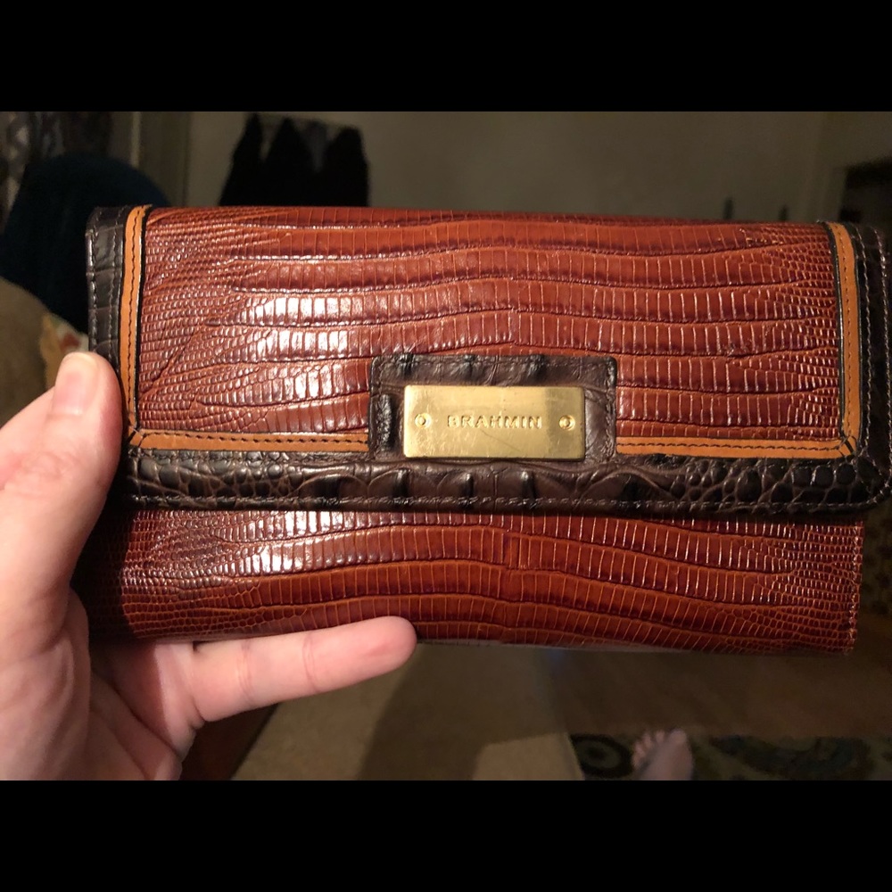 Brahmin Check Book Wallet